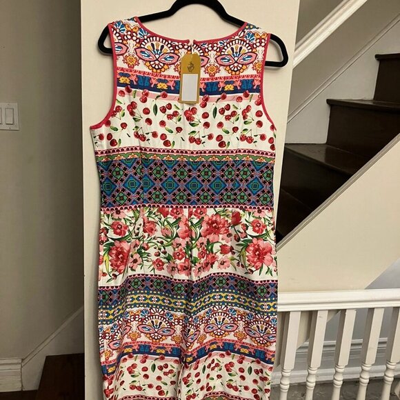 Mixed Prints Summer Dress - Picture 8 of 8